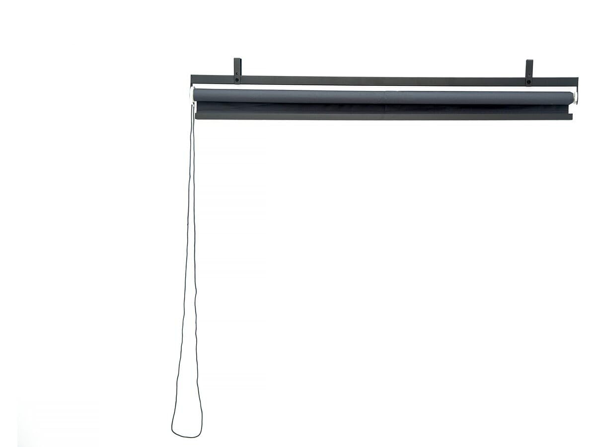 Lot de 3 Stores rétractables pergola - 124 x 225 cm - Gris Anthracite