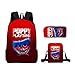 Tongyundacheng Poppy Spielzeit Rucksack 3 Stück Set Dackel Monster Puppe Gedruckt Schultasche mit Schultertasche Federmäppchen Huggy Wuggy Casual Daypack für Studenten Kinder