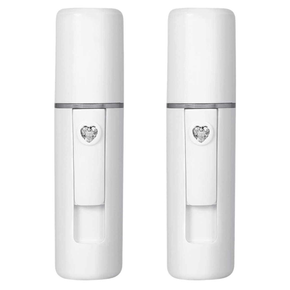 Ipetboom 2pcs Nano Facial Mister Portable Face for Women Beauty Sprayer Fast