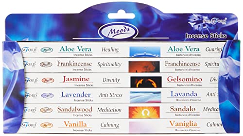 Stamford Rucherstbchen 6 Pack Gift Set - Moods 37148 - Weihrauch Sticks Cover
