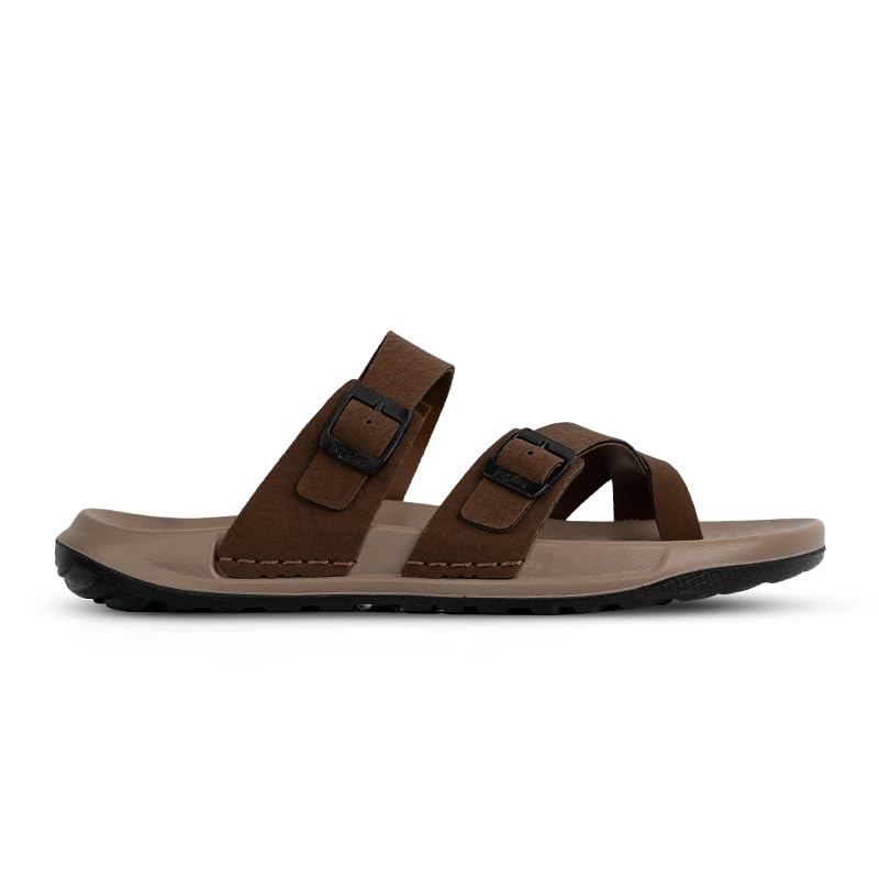 Image of Jogger Super Soft 52118 Men's Sandals | Double Strap Buckle Design | Low-Density Cushioned Footbed | Water-Resistant Comfortable Footwear for Daily Wear