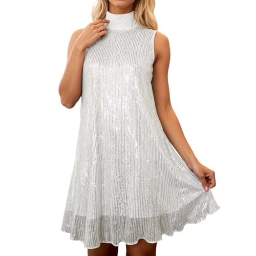 Robe sans manches à sequins le vêtement d'été et de fête par excellence