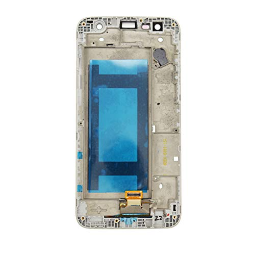 Image of Pre Install LCD Display Touch Screen Assembly with Frame Replacement for LG X power2 K10 Power X500 X Charge M320G Golden