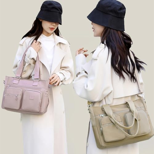 Convenient and Chic Nylon Handbag Shoulder Bag Suitable for Various Occasions4