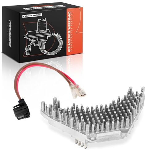 Frankberg Resistencia del Motor del ventilador del calentador Compatible con Evasion 1.8L-2.1L 1994-2002 Jumpy 1.6L-2.0L 1995-2006 Scudo Ulysse Zeta 806 Expert Sustituir# 6441.F7