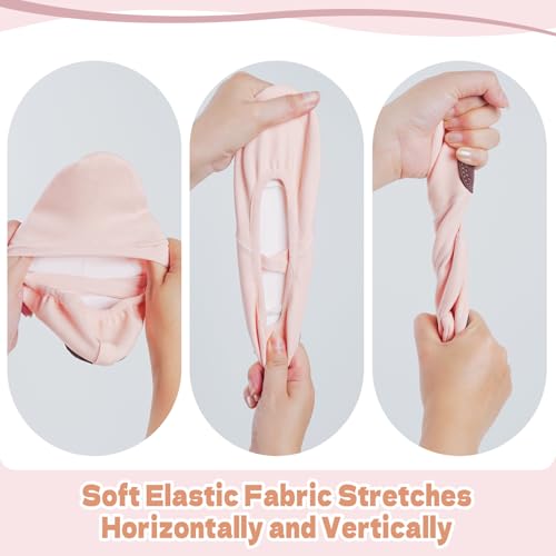 Ballet Flats Shoes for Women Big Girls, Resistant Elastic Canvas Adult Dance Shoes, Flat Dance Practice Shoes with Split Soles, Soft Sole Yoga Shoes for Girls Boys2