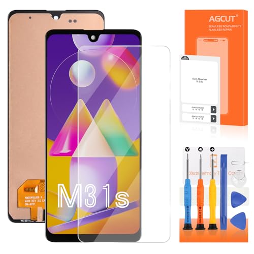 INCELL for Samsung Galaxy M31s Screen Replacement for Samsung M31s LCD Display for SM-M317F, SM-M317F/DS Screen Touch Digitizer Assembly Repair Part