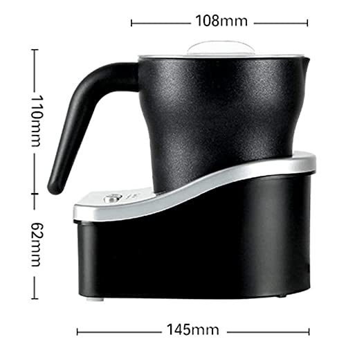 JHBNOIUKJS Leche Frother, Leche Eléctrica Vaporizador Hot & Frol Fabricante de Espuma Calentador de Leche for café… - Imagen 3
