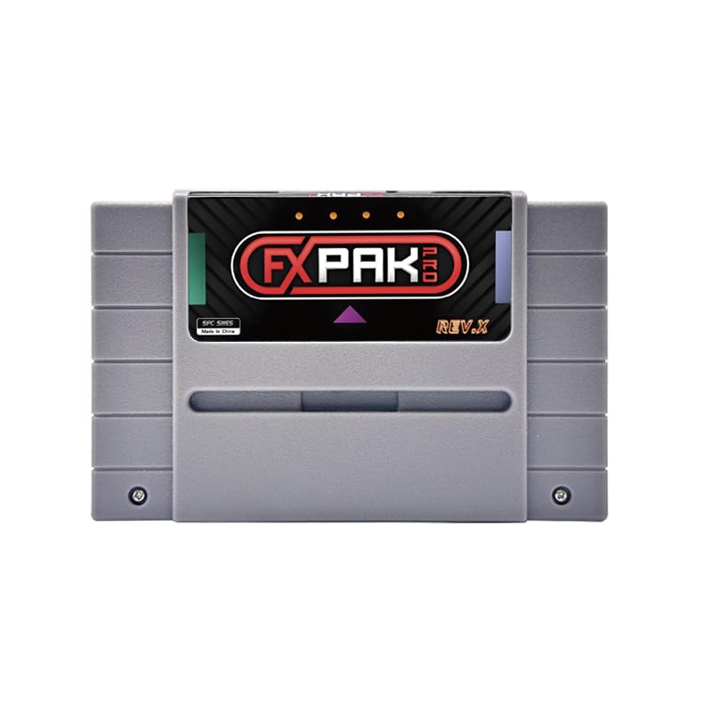 Amazon.com: FXPAK Pro SD2 Rev X: Ultimate SNES Game Cartridge