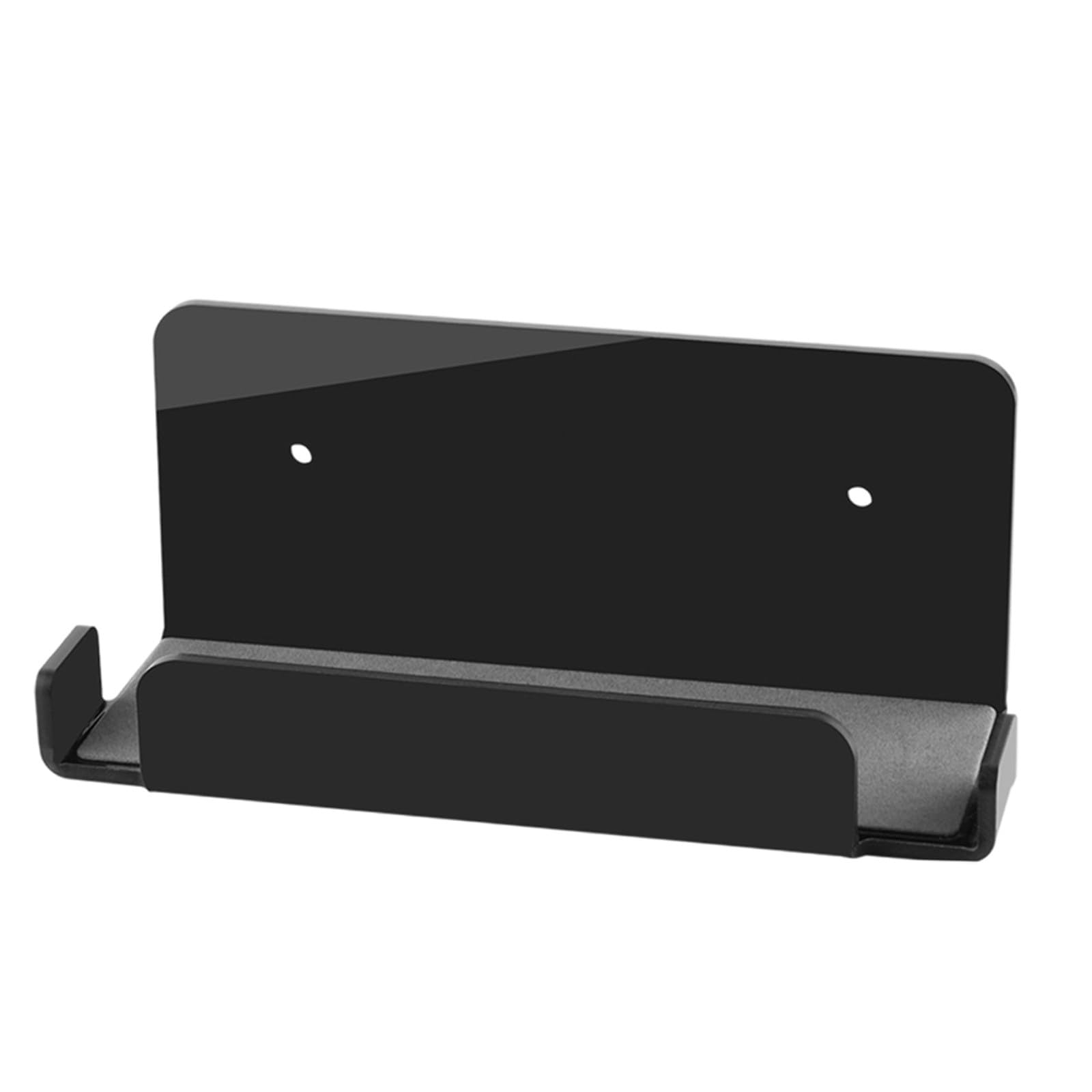 Supporto da parete in acrilico per Nintendo Switch Dock - Mensola salvaspazio, nero