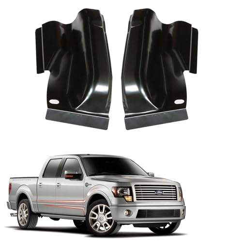 Wocch F150 Cab Corners Pickup Truck Corner Rust Repair Steel Panel Cover for Ford F150 Crew Cab 4 Door 2009 2010 2011 2012 2013 2014