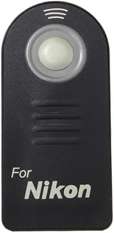 Nordax Trading® Wireless IR Infrared Remote Control Shutter Release For Nikon ML-L3 NIKON COOLPIX P7000 P7100 P7700 NIKON D3000 D3200 D3300 D3400 NIKON D5000 D5100 D5200 NIKON D40 D40X D50 D60 D70