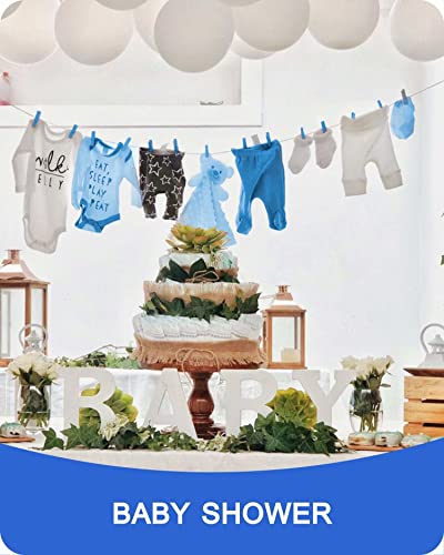 Sf Sooneat CP06-10-50 Blue Clothes Pins, Colored Wooden Clothespins thumb #5