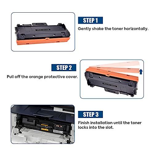 Allwork Compatible Xerox B205/ B210/ B215 Toner Cartridge Replacement For 106R04347 106R04346 High Yield 3,000 Pages Use For Xerox B205Ni B210Dni B215Dni Printer (Black, 1-Pack) #TOP3