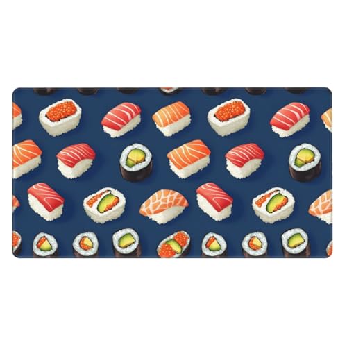 Grand tapis de souris de jeu stable contre les glissements sur ordinateur