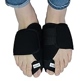 Tojwi Big Toe Bunion Splint Hallux Valgus Foot Pain Relief Corrector 2pcs for Left and Right Foot