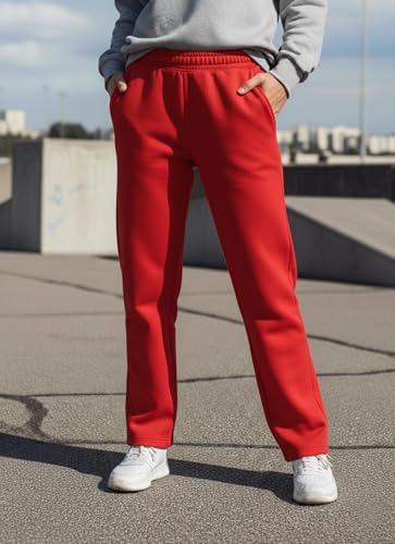 Image of Mack Jonney Women's Solid Fleece Track Pants | Warm & Durable Casual Lowers | Trendy Lowers-M5306