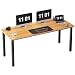 Need Computer Desk 63" Large Size Desk Writing Desk with BIFMA Certification Workstation Office Desk,AC3BB-160