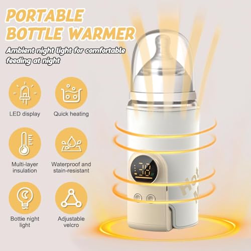 Chauffe biberon portable de précision avec écran LCD tactile - 6
