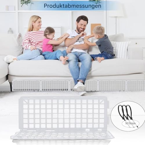 Protector de sofá para gatos y barrera infantil contra juguetes sueltos 7
