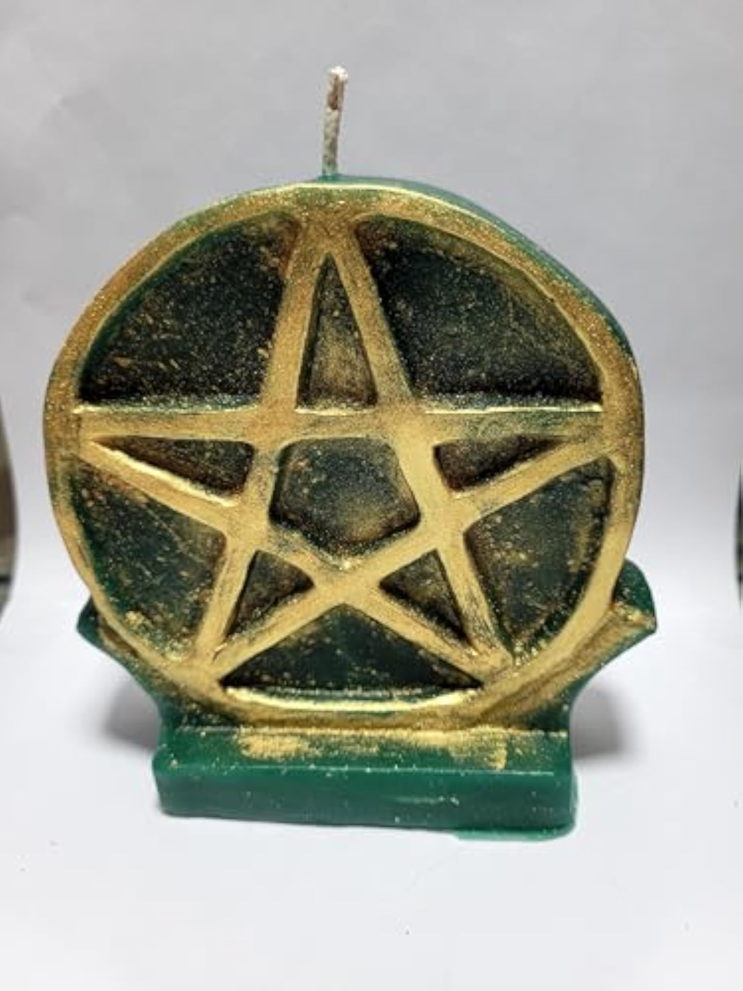 Pentacle Candle for Spell and Wicca