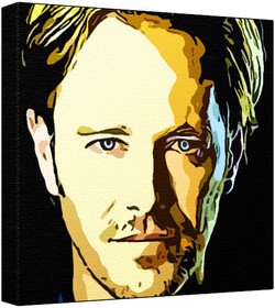 Peter Outerbridge- Pop Art Print (Multicolour) 30 x 30 x 2.5 cm Deep Box Canvas