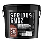 The Bulk Protein Company, SERIOUS GAINZ - Whey Protein Powder - Weight Gain, Mass Gainer - 30g Protein Powders (Chocolate, 5kg)