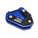 MOWOK Kickstand For Suzuki GSX-R 600 GSX-R 750 GSX-R 1000 R/X GSXR1000 2009-2023 Motorcycle CNC Extension Pad Support Plate Foot Side Stand