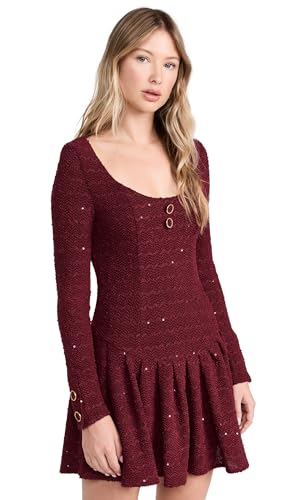 Black Halo Womens Maverick Mini Dress Ravishing Rouge 8