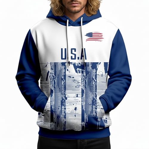 Pull tricoté homme hiver sweat-shirt chaud à capuche oversize - 3
