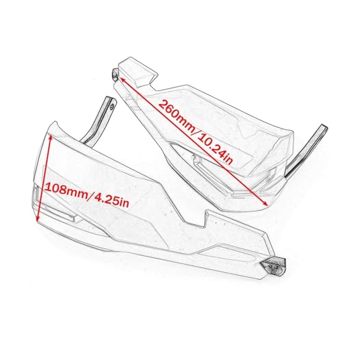 Protège-mains moto Transalp 750 protection de guidon xl750
