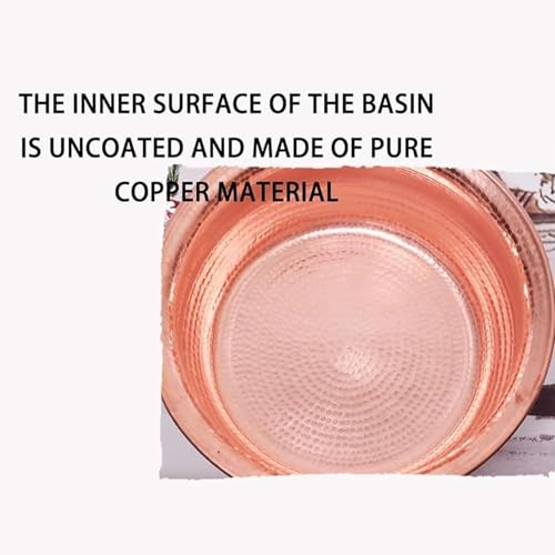 Lavabo portátil de cobre para pedicure de 8L miniatura 3