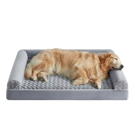 BFPETHOME Dog Beds for Large Dogs, Orthopedic Dog Bed for Medium Large Dogs,Big Waterproof Couch Dog Pet Bed with Removable Washable Cover