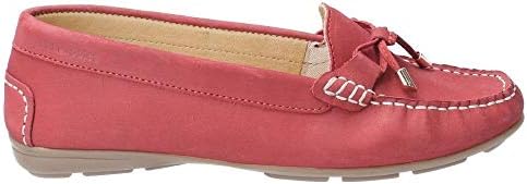 Hush Puppies Women's Moccasin, Red, 9 | Image 1