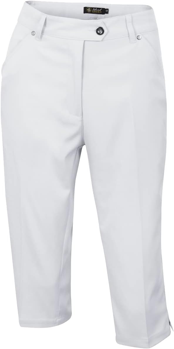 IGLPNT1487SS Ladies Stretch Quick Dry Capri Golf Shorts
