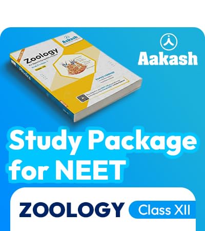 Aakash NEET Zoology Study Material for Class 12 (Set of 3 Books) |Includes Free Online Test Series