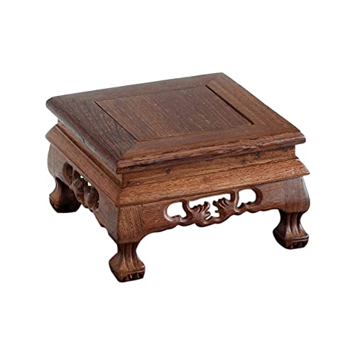 Table Basse Sculptée À La Main En Bois De Qualité Supérieure Table De Méditation Pour Statue De Bouddha Socle De Culte Table De Sacrifice Spirituel Sculptée À La Main En Bois Tatami Table