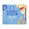 Gerber My 1st Fruits Starter Kit, Banana, Pear & Apple Puree, 2 Ounce Tubs, 2-Pack (Set of 6)