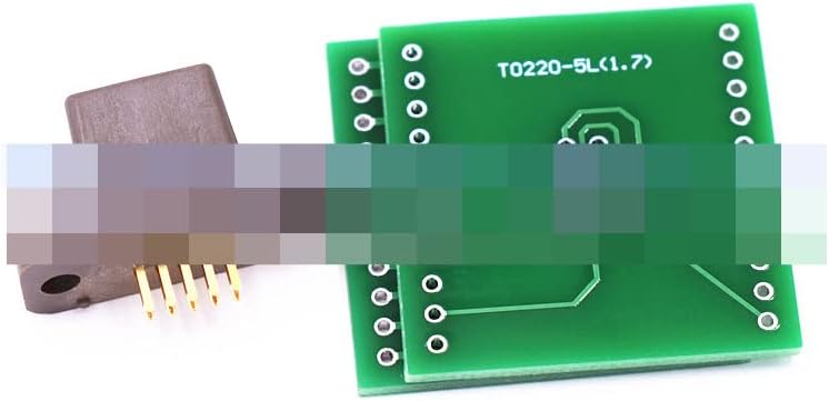 Aging test seat to-220-5l / to94 gold plated high temperature aging seat 1.7mm fixture socket direct pin (Unwelded adapter plate)