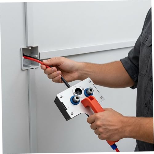 Extractor de cables pasacables para instalación de pared con mango ergonómico 5