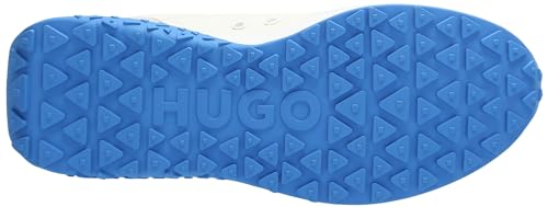 Image of HUGO Mens Running Style Mix Material Sneakers