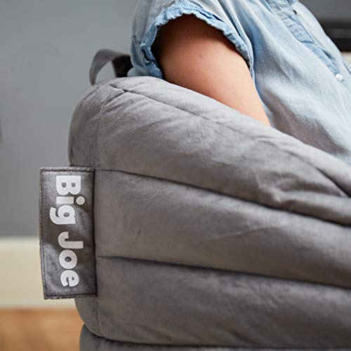 Big Joe Stack Bean Bag Chair, Stone Plush, 2Ft #TOP3