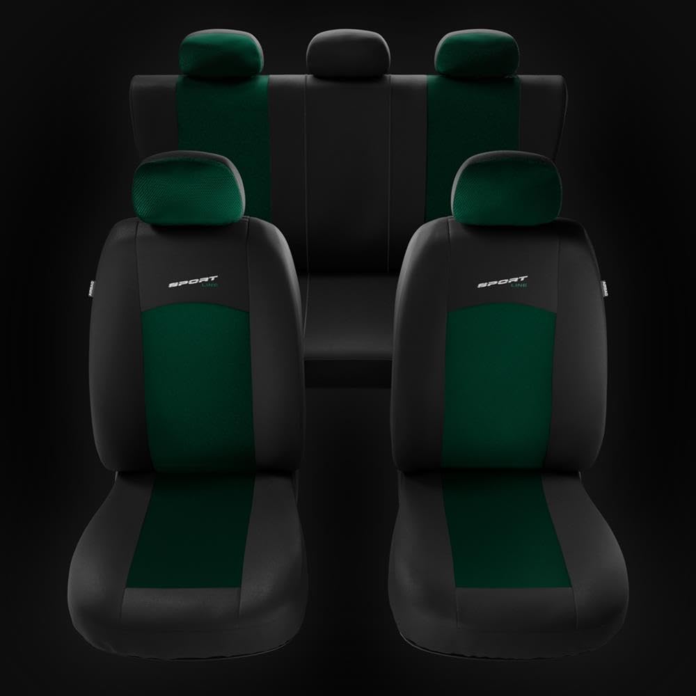 Mossa Housses de siège adaptées pour Dacia Duster I II III SUV 2010-.. S-GR
