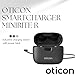 Otto Tech Oticon SmartCharger, Charging Case Replacement, Compatible with miniRITE R Oticon Real, More,Zircon, Opn S,Ruby,Play PX,Opn Play Rechargeable Hearing Aids