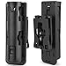 aikeec Baton Holder 360 Degree Rotating Telescopic Baton Pouch, Expandable Baton Holsters,Tactical Swivelling Flashlight Holsters ABS Case