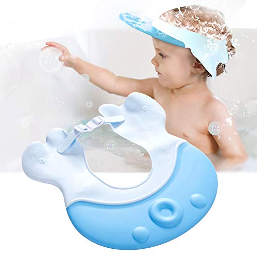Vanly Baby Shampoo Cap, Adjustable Baby Bath Visor Hat for Kids, Toddlers, Children