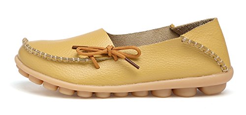 Image of VenusCelia Women's Breathable Comfort Walking Office Flat Loafer