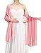 Bbonlinedress Gasa Chal Mantón Bufanda Estola Suave Boda Dama de honor Coral...