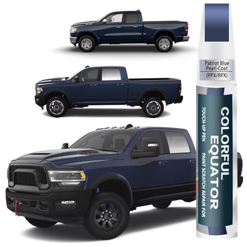 Image of Patriot Blue Pearl-Coat(PPX /RPX) Touch Up Paint Compatible with Dodge Ram, Car Paint Pen Scratch Repair Two-In-One Touch Up Paint, Premium Car Scratch Remover for Deep Scratches