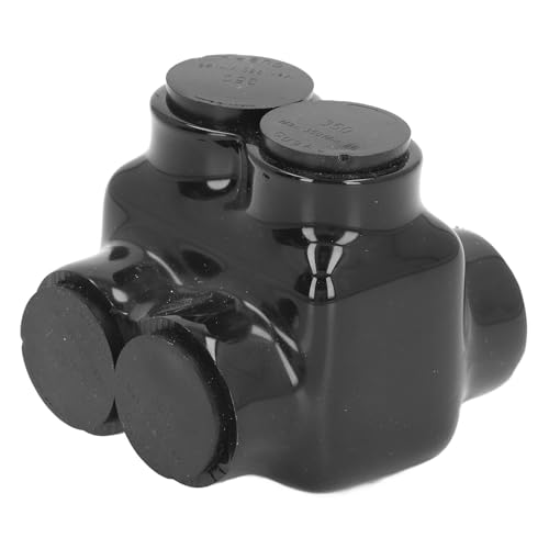 Conector de cable múltiple aislado de 2 puertos aluminio y cobre para energía de -45 a 90 grados 5
